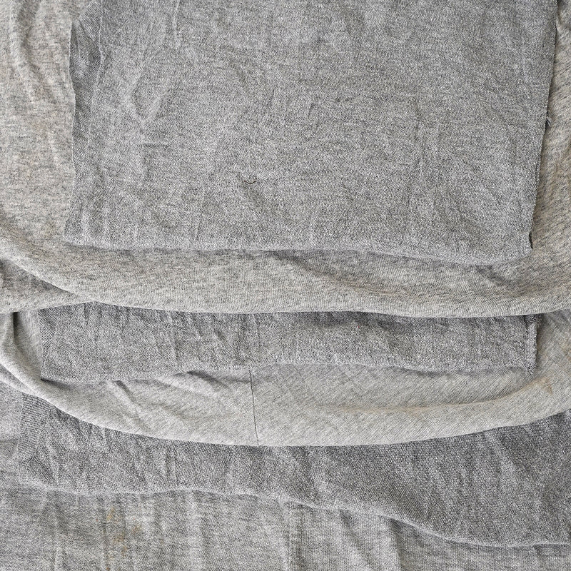 Gray Knit T-Shirt Cotton Cleaning Rags 600 lbs.24x25 lbs. Bags- Multipurpose Cleaning