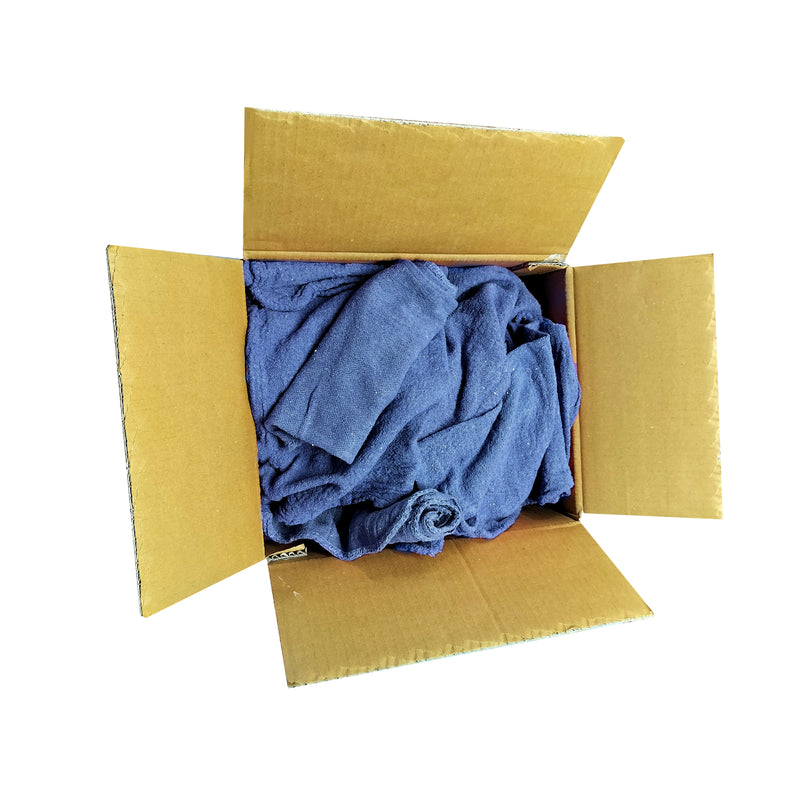 New Industrial A-Grade Shop Towels -Blue Cleaning Towels - Multipurpose Cleaning