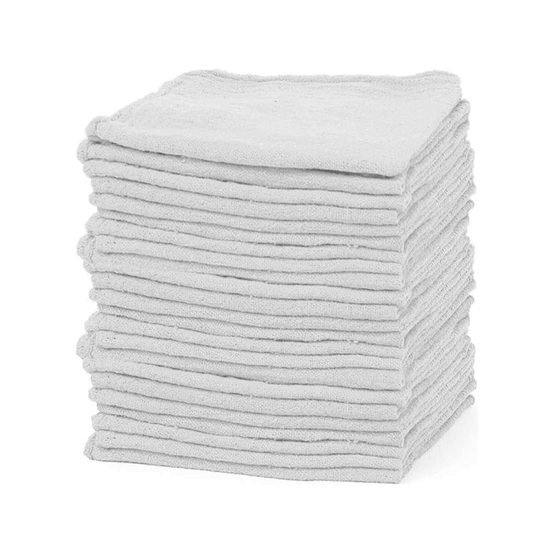 New Industrial A-Grade Shop Towels -White Cleaning Towels- Multipurpose Cleaning