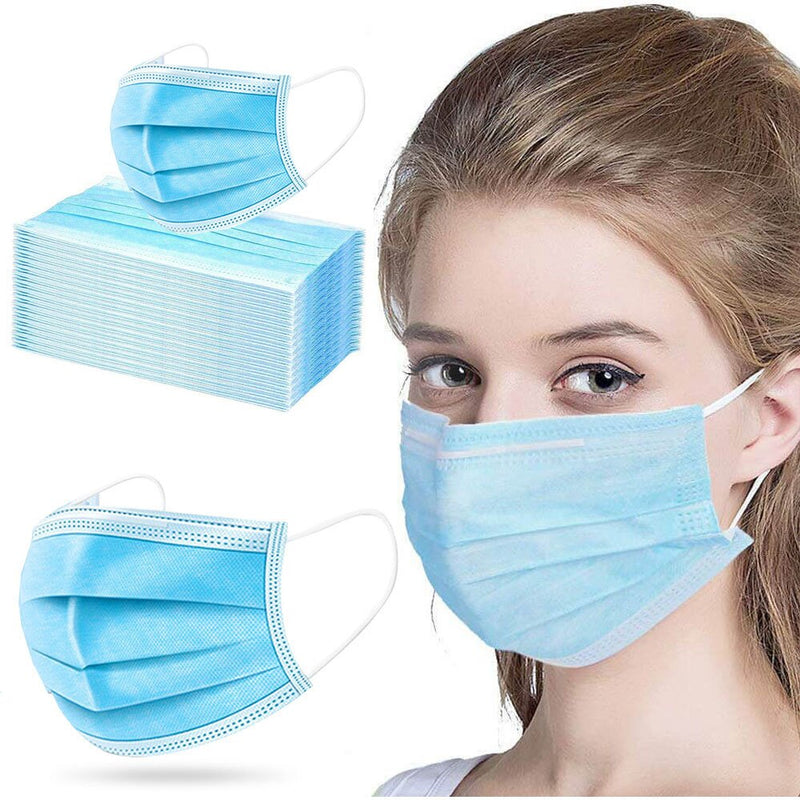 Face Mask, Breathable (Pack of 50 Masks)