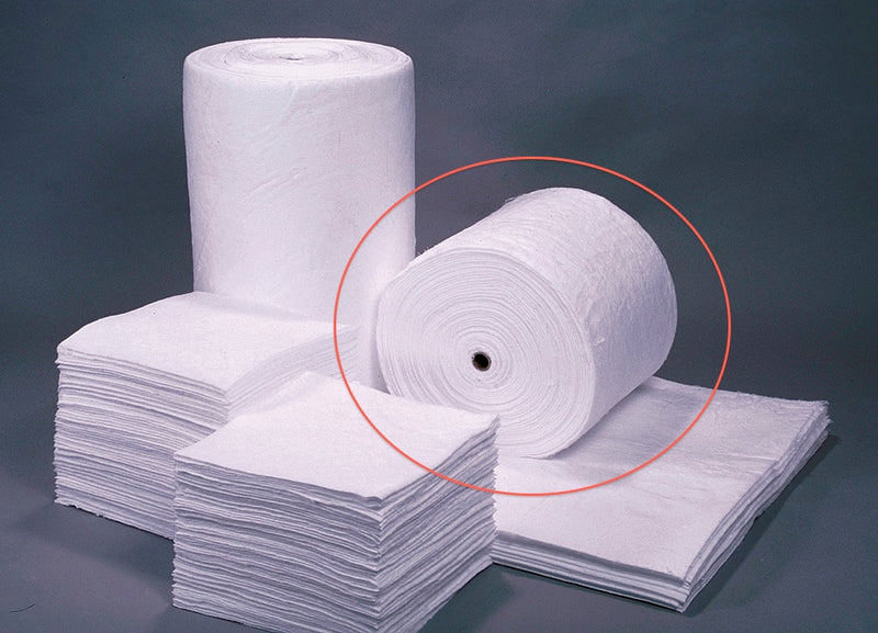 SR144: Oil Only Sorbent Split Rolls - Heavy Weight