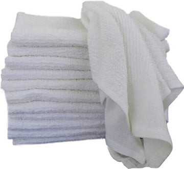 Terry Cotton Bar Towels - 6 Rolls of 12 (doz) Retail Packaging